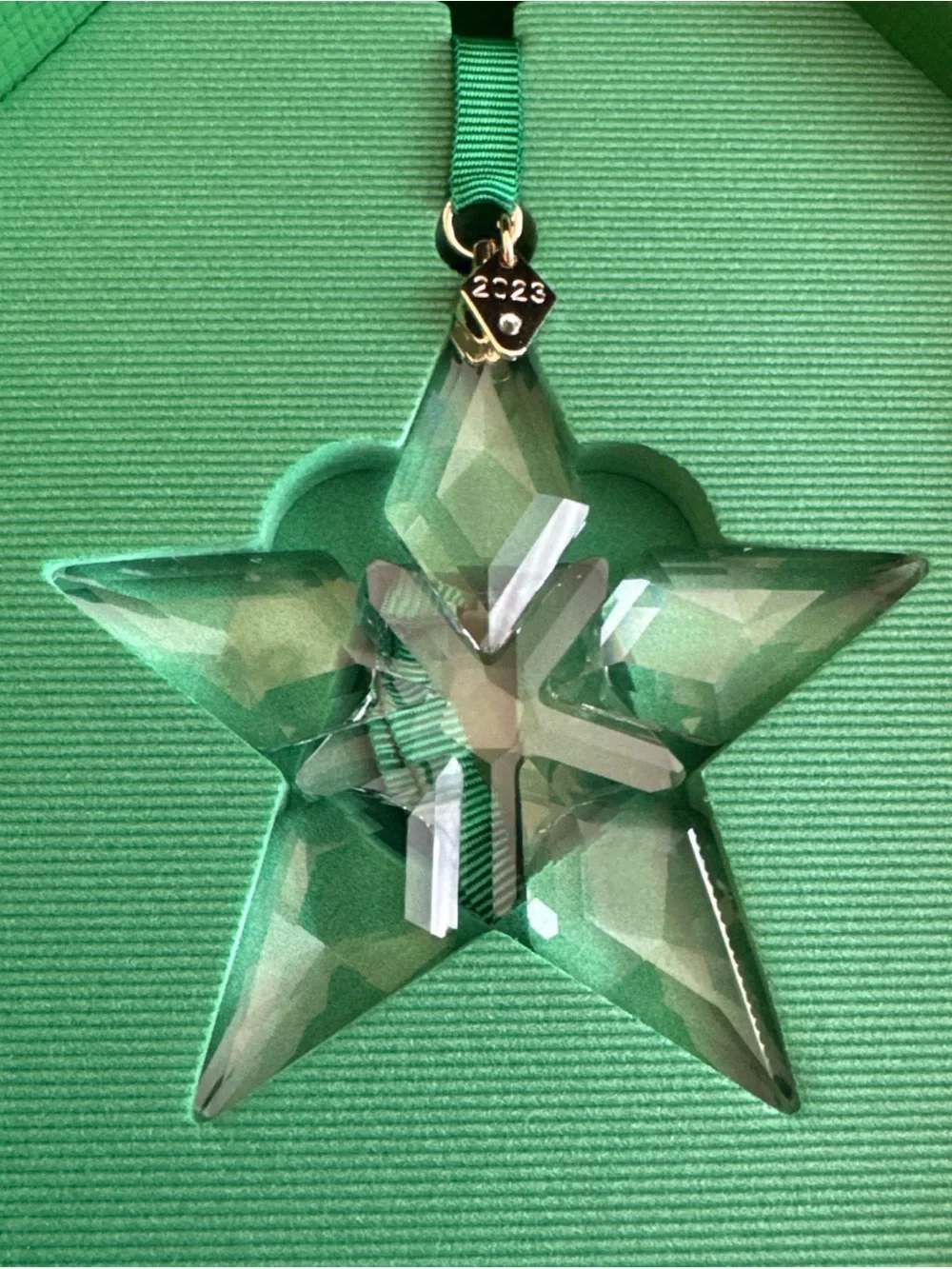 2023 Swarovski Crystal Annual Edition Large Star Ornament Limited 5636253 New